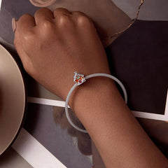 Luminous Christmas House 925 Silver Charm - fathyibrahim