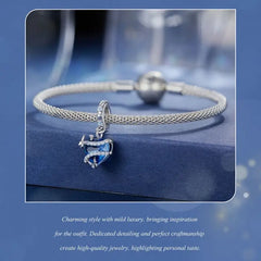 Magic Heart Charm - 925 sterling silver - Multi Color