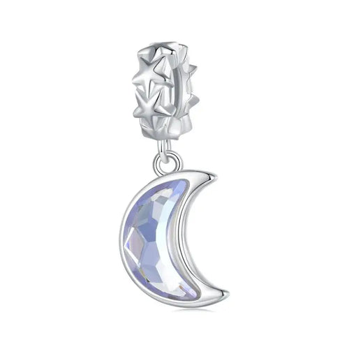Moonlight Charm - 925 sterling silver - Purple