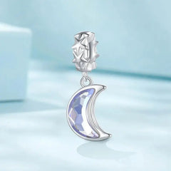 Moonlight Charm - 925 sterling silver - Purple