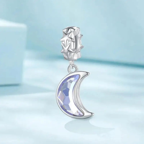 Moonlight Charm - 925 sterling silver - Purple