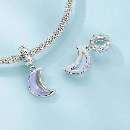 Moonlight Charm - 925 sterling silver - Purple