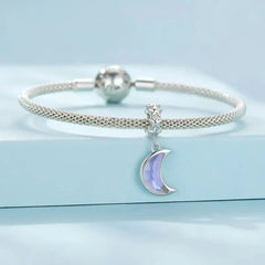 Moonlight Charm - 925 sterling silver - Purple