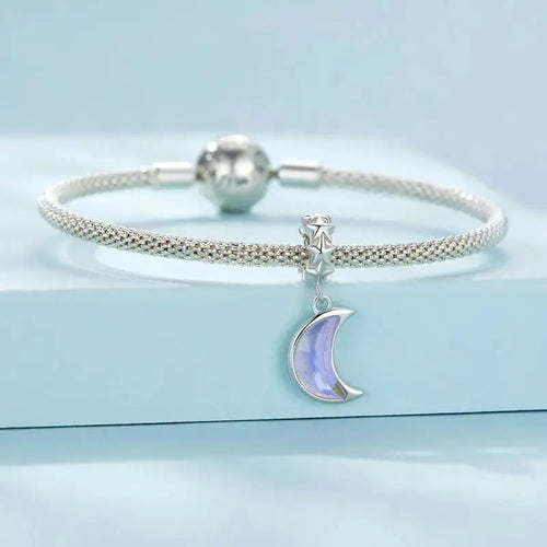 Moonlight Charm - 925 sterling silver - Purple
