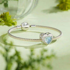 Oasis Unicorn Charm - 925 sterling silver - White