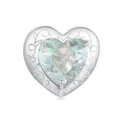 Oasis Unicorn Charm - 925 sterling silver - White