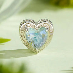 Oasis Unicorn Charm - 925 sterling silver - White