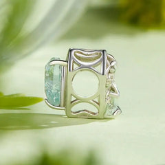 Oasis Unicorn Charm - 925 sterling silver - White
