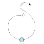Opal 925 Silver Bracelet - fathyibrahim