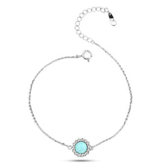 Opal 925 Silver Bracelet - fathyibrahim