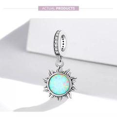 Opal Sun 925 Silver Charm - fathyibrahim