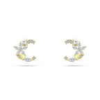 Open earring in the shape of the letter "C" - 925 sterling silver - fathyibrahim