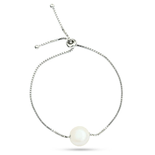 Pearl 925 Silver Bracelet - fathyibrahim