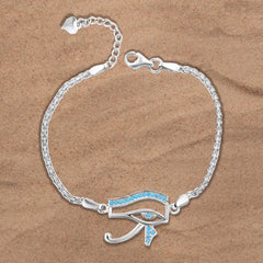 Pharaonic 925 Silver Bracelet - Turquoise - Turquoise - Bracelets