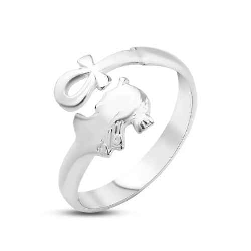 Pharaonic 925 Silver Ring