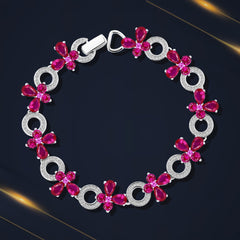 Sapphire 925 Silver Bracelet - fathyibrahim