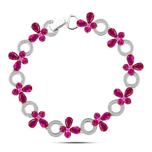 Sapphire 925 Silver Bracelet - fathyibrahim