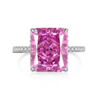 Purple 925 Silver Ring - Rings