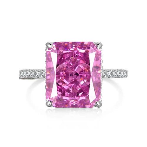 Purple 925 Silver Ring - Rings
