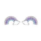 Rainbow 925 Silver Earring - fathyibrahim