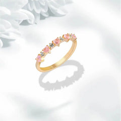 Ring With A Design For Love 925 Sterling Silver - Rings