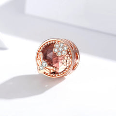 Rose Gold Secret Garden 925 Silver Charm - fathyibrahim
