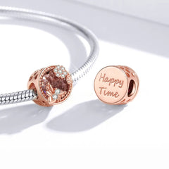 Rose Gold Secret Garden 925 Silver Charm - fathyibrahim