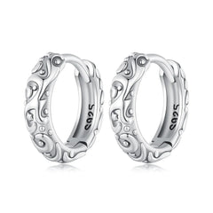 Sea Waves Earring - 925 Sterling Silver - fathyibrahim
