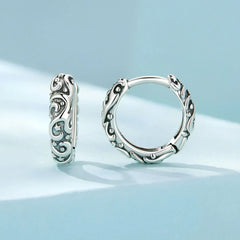 Sea Waves Earring - 925 Sterling Silver - fathyibrahim