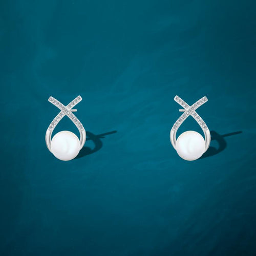 Shiny Zircon and Lolly stone Earring - 925 sterling silver - fathyibrahim