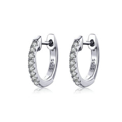 Simple Ear Clip 925 Silver Earring - fathyibrahim