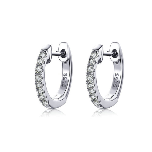Simple Ear Clip 925 Silver Earring - fathyibrahim