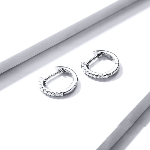 Simple Ear Clip 925 Silver Earring - fathyibrahim