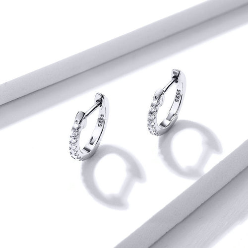 Simple Ear Clip 925 Silver Earring - fathyibrahim
