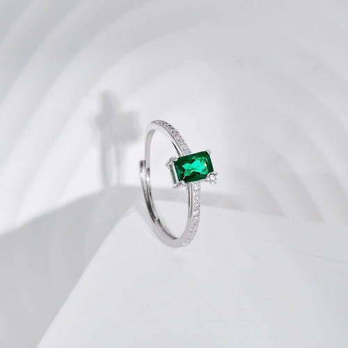 Simple Green ring - 925 Sterling Silver - fathyibrahim