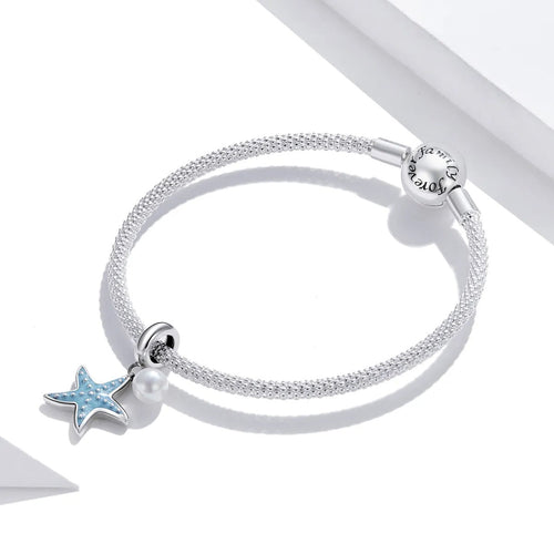 Starfish 925 Silver Charm - fathyibrahim