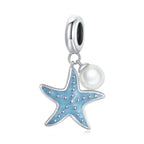 Starfish 925 Silver Charm - fathyibrahim