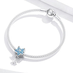 Starfish 925 Silver Charm - fathyibrahim