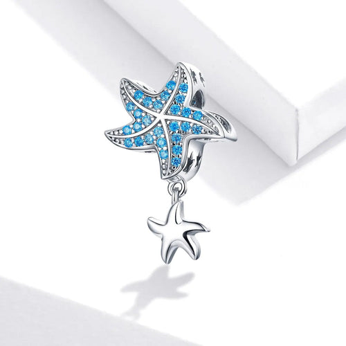 Starfish 925 Silver Charm - fathyibrahim