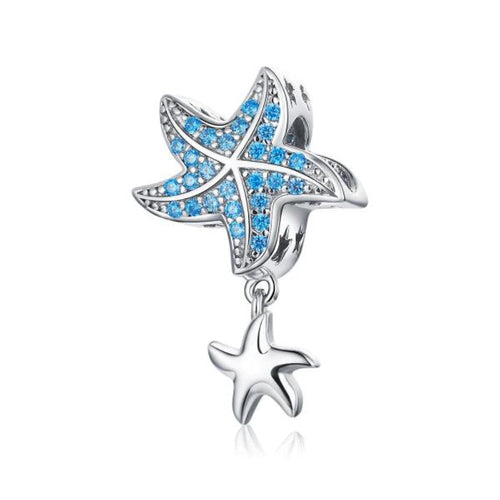 Starfish 925 Silver Charm - fathyibrahim