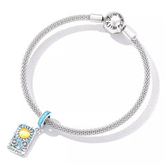 Sun Tarot Cards 925 Silver Charm - fathyibrahim