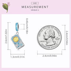 Sun Tarot Cards 925 Silver Charm - fathyibrahim
