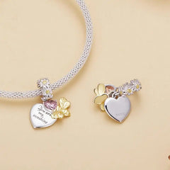 Sunflower ‘You are my sunshine’ 925 Silver Charm - Multi Color