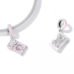 Tarot Cards lovers 925 Silver Charm - fathyibrahim