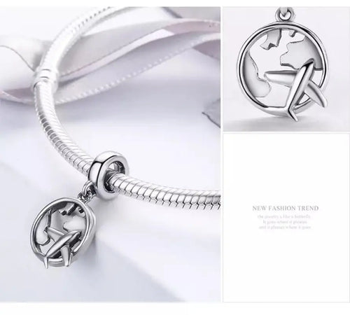 The Dream Of Traveling 925 Silver Charm