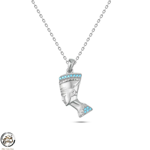 The Queen Nefertiti 925 Silver Women Necklace - fathyibrahim