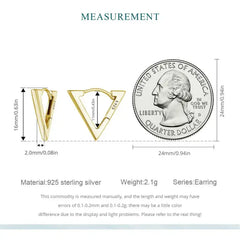 Triangle Earring - 925 sterling silver