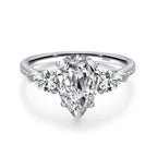 Unique Zircon 925 Sterling Silver Ring