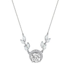 Women Silver Necklace - 925 sterling silver - NECKLACES