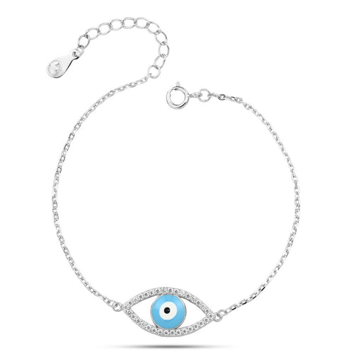 YBZ006 - Eye 925 Silver Bracelet - fathyibrahim